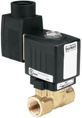 Solenoid Valve NPT 1 1/4'' NC Brass NBR 0-10bar/145psi 24VAC/DC Anti-Waterhammer 6213 333884