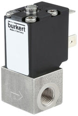 Solenoid Valve NPT 1/8'' NC Stainless steel PCTFE -1-12bar/-15-174psi 24VDC 2871 294697