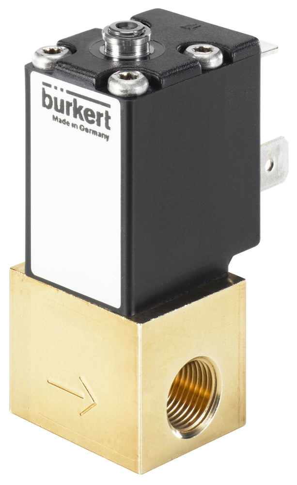 Solenoid Valve NPT 1/8'' NC Brass FKM -1-10bar/-15-145psi 24VDC 2871 254977
