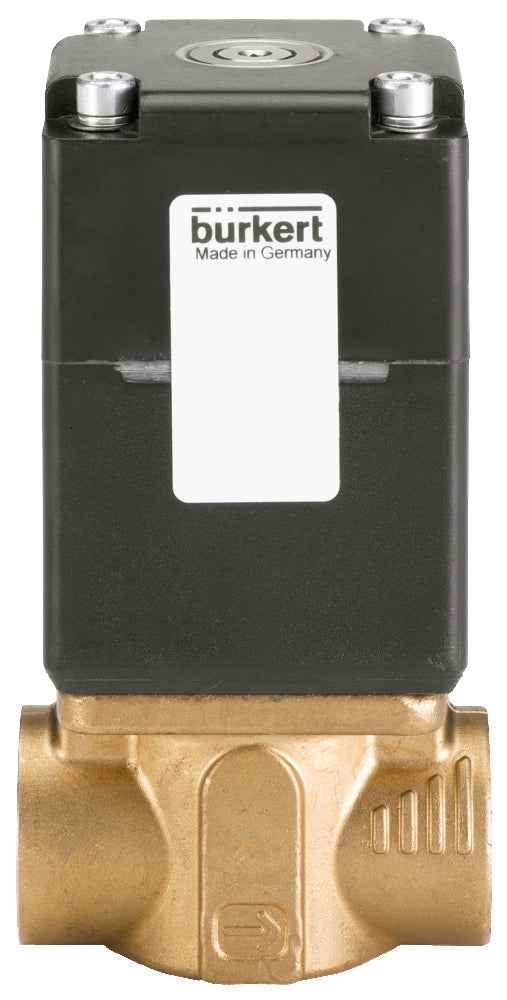 Solenoid Valve G3/8'' NC Brass FKM -1-8bar/-15-116psi 24VDC Oxygen Fat/Oil Free 2875 246892
