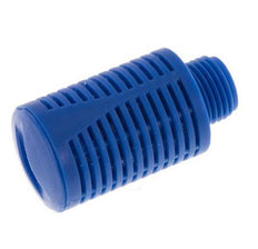 G1/8'' Plastic Pneumatic Muffler Self-Cleaning Granulate Filling [5 Pieces]