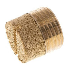 G1/2'' Sintered Bronze Compact Cylindrical Pneumatic Muffler