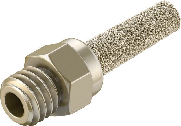 Festo AMTE NPT 3/8'' Sintered Bronze Pneumatic Muffler