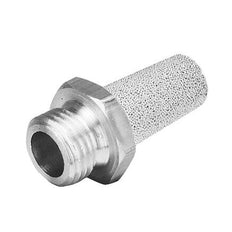 Aventics SI1 M7 Sintered Bronze Pneumatic Muffler Brass Connection