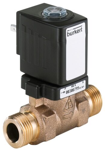 Solenoid Valve G3/4'' Male NC Bronze EPDM 0-10bar/145psi 24VAC Anti-Waterhammer Drinking Water 6213 312249