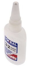 Loxeal Instant Adhesive 50ml Transparent 2-5s Curing Time Metal, Plastic, Neoprene/Nbr, Epdm And Rubber Surfaces