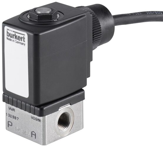 Solenoid Valve G1/4'' NC Stainless steel FKM 0-10bar/145psi 24VAC/DC ATEX 6013 351901