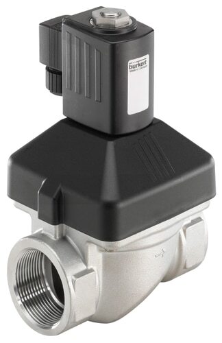 Solenoid Valve G3/4'' NC Stainless steel FKM 0-10bar/145psi 48VAC Anti-Waterhammer 6213 281906