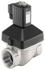 Solenoid Valve NPT 2'' NC Stainless steel FKM 0-10bar/145psi 120VAC Anti-Waterhammer 6213 333740