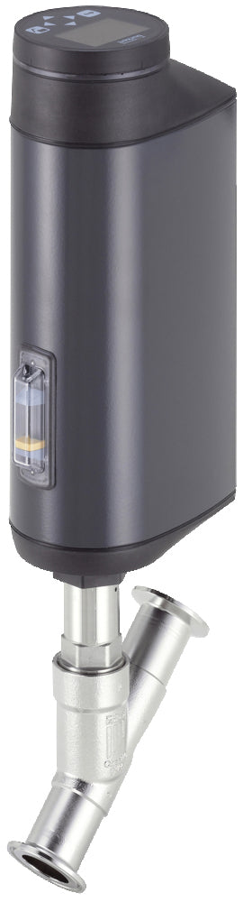 Clamp 1 1/2 inch Process Controller Stainless Steel Electric Angle Seat Valve - 3360 - 314192