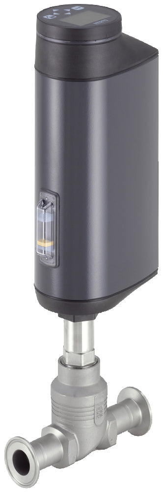 Clamp DN 15 Position Controller NC Stainless Steel Electric Globe Valve - 3361 - 20010616