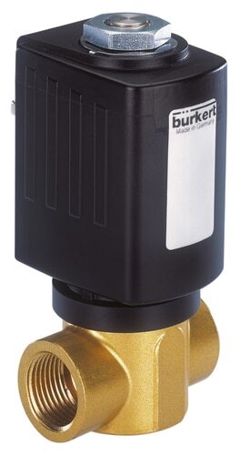Solenoid Valve NPT 1/4'' NC Brass FKM 0-5.5bar/80psi 24VAC 6027 333191