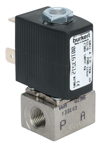 Solenoid Valve G1/8'' NC Stainless steel EPDM 0-6bar/87psi 24VDC 6011 331623