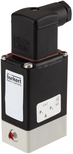 Solenoid Valve 3/2-Way 32x46 mm SFB flange NC PP FFKM -1-3bar/-15-44psi 24VDC Vacuum 0331 20042443