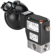 Solenoid Valve 3/2-Way NPT 1/4'' Universal Stainless steel FFKM -1-8bar/-15-116psi 24VAC/DC Vacuum ATEX 0330 20025986