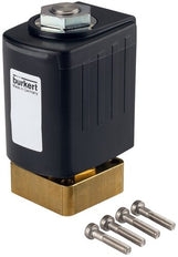 Solenoid Valve 40x40 mm SFB flange NC Brass FKM 0-8bar/116psi 24VDC Oxygen Fat/Oil Free 6027 20017785