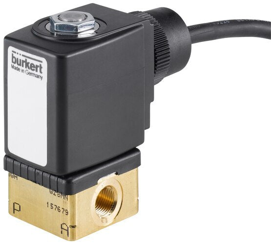 Solenoid Valve G1/8'' NC Brass FKM 0-10bar/145psi 24VAC/DC ATEX 6013 351895