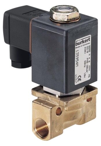 Solenoid Valve G1/2'' NC Brass EPDM 0-1.5bar/22psi 230VAC Vacuum 255 61147