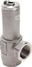 G1 1/2'' Stainless steel Relief valve 2 - 8 bar / 29 - 116 psi