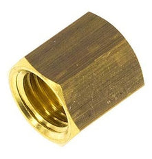 M8x1 x 4mm Brass Union nut for Compression fitting [10 Pieces]