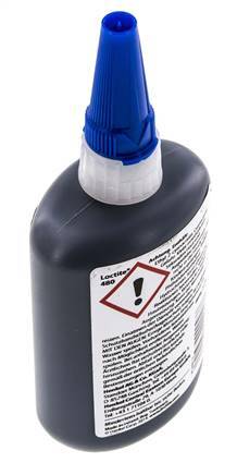 Loctite Instant Adhesive 100ml Black 20-50s Curing Time Metal, Plastic And Rubber Surfaces