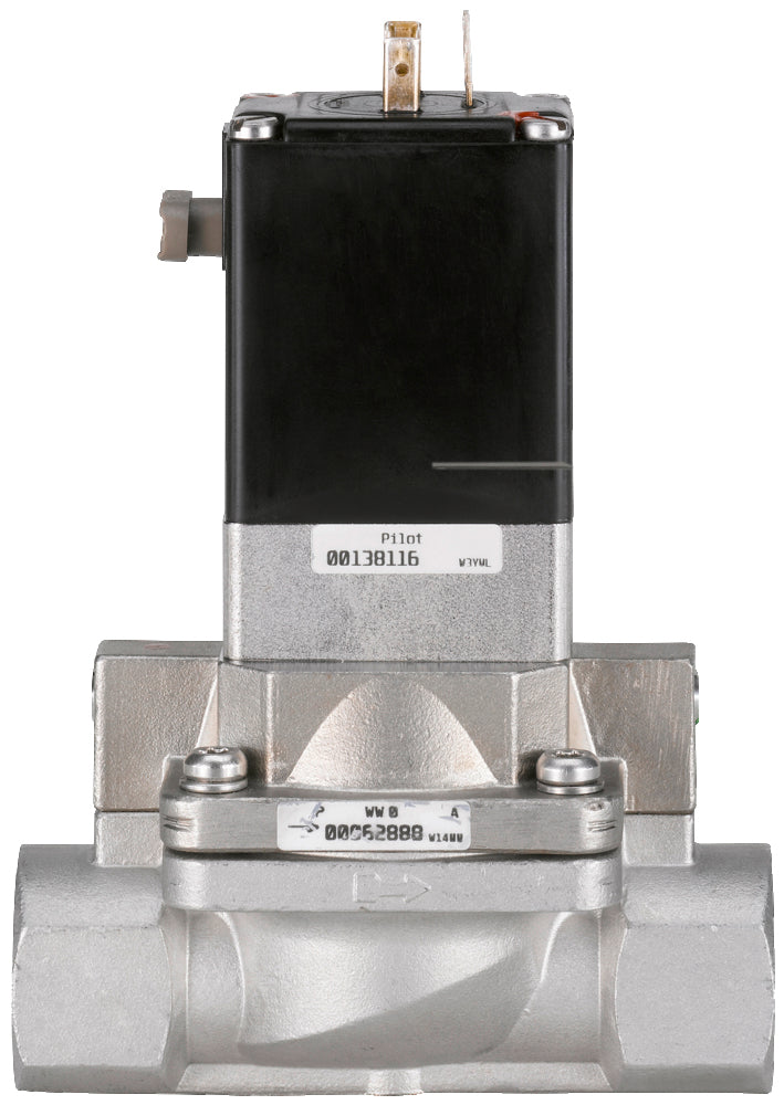 Solenoid Valve G1'' NO Stainless Steel FKM 0.2-10bar/3-145psi 230VAC 5282 205108