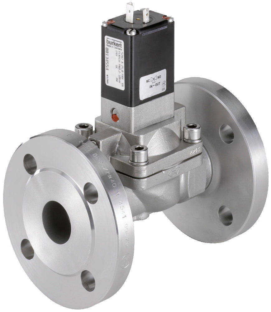 Solenoid Valve 32mm Flange NC Stainless Steel EPDM 0.2-10bar/3-145psi 110VAC 5282 134580