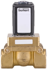 Solenoid Valve G1'' NC Brass PTFE 1-25bar/15-363psi 24VDC Oxygen Fat/Oil Free 5404 210892