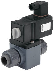 Solenoid Valve DN 20 Glued Sleeves Without Insert/Nut NC PVC EPDM 0-0.5bar/7psi 200VAC 131 501501