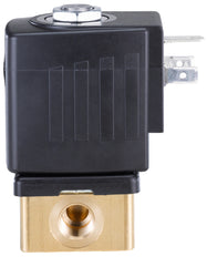 Solenoid Valve G3/8'' NC Brass PTFE 0-14bar/203psi 230VAC 6013 136026