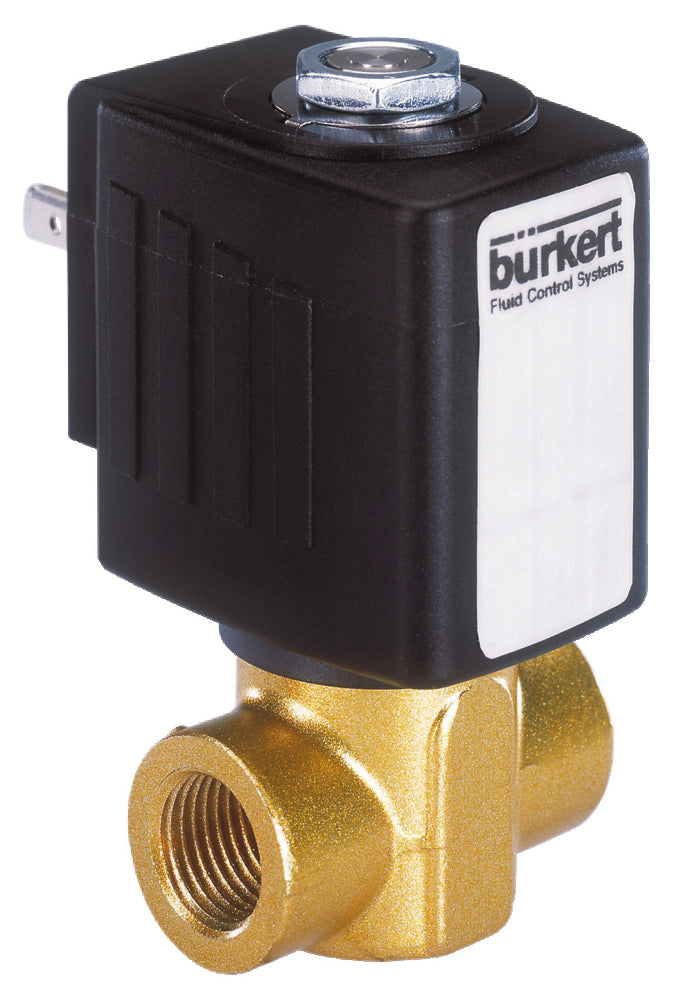 Solenoid Valve G3/8'' NC Brass FKM 0-16bar/232psi 230VAC Oxygen Fat/Oil Free 6027 249377