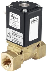 Solenoid Valve G1/2'' NC Brass NBR 0-16bar/232psi 24VAC/DC Vacuum Anti-Waterhammer 0290 298141