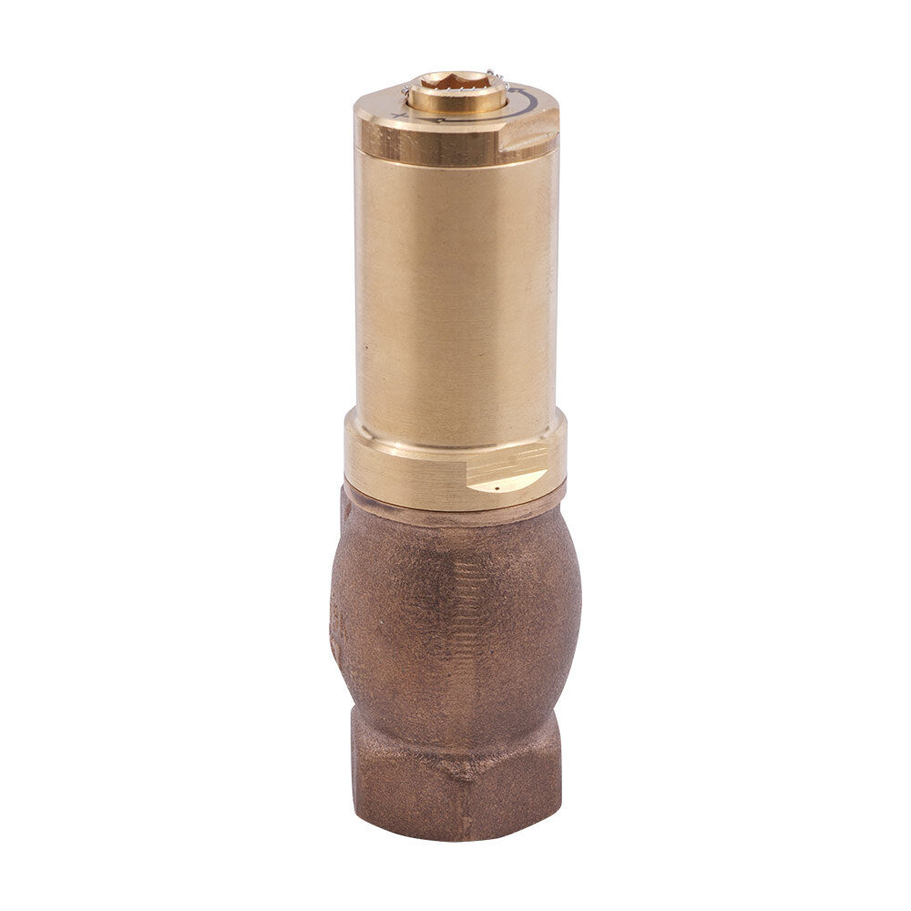 G1/2'' Brass Relief valve 0.5 - 2.5 bar / 7.25 - 36.25 psi