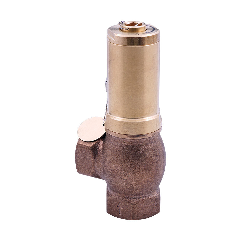 G1/2'' Brass Relief valve 0.5 - 2.5 bar / 7.25 - 36.25 psi