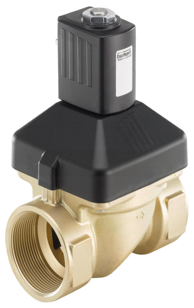 Solenoid Valve G1 1/2'' NC Brass EPDM 0-10bar/145psi 24VDC 6213 227542