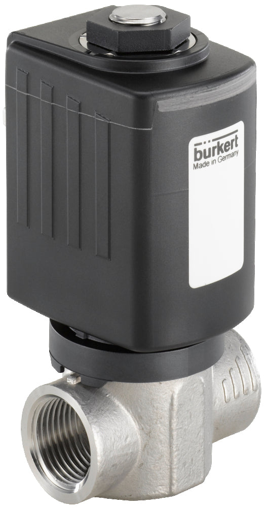 Solenoid Valve G3/8'' NC Stainless Steel FKM 0-16bar/232psi 24VDC 6240 230715