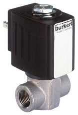 Solenoid Valve G1/4'' NC Stainless Steel FKM 0-16bar/232psi 230VAC Oxygen Fat/Oil Free 6240 235779