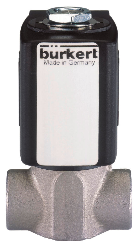 Solenoid Valve NPT 1/2'' NC Stainless steel PCTFE 1-200bar/15-2901psi 230VAC/DC ATEX 6240 20016258