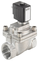 Solenoid Valve G1'' NC Stainless Steel FKM 0.2-16bar/3-232psi 230VAC Oxygen Fat/Oil Free 6281 259942