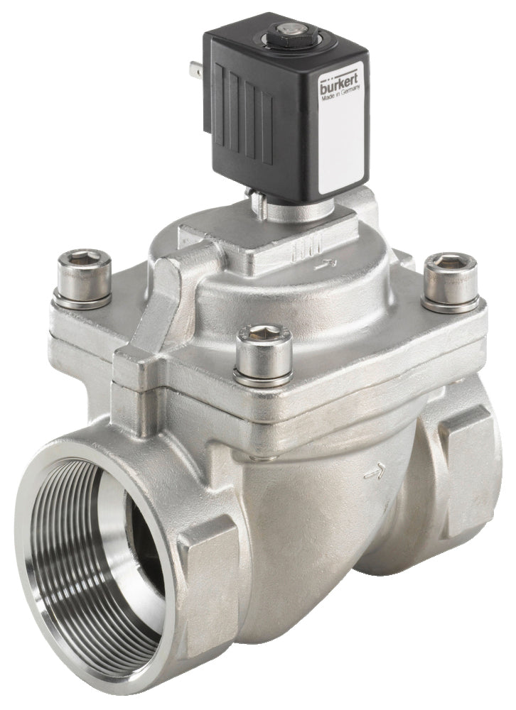 Solenoid Valve G2'' NC Stainless Steel NBR 0.2-16bar/3-232psi 24VDC 6281 221986