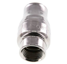 G1/2'' Stainless Steel 304 Check Valve FKM (Light Spring) 0.03-16bar - CLIS3E