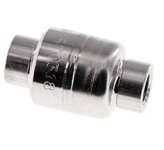 G1/4'' Check Valve Stainless Steel 316 FKM (Light Spring) 0.03-16bar - CLIS4E