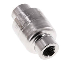 G1/4'' Check Valve Stainless Steel 316 FKM (Light Spring) 0.03-16bar - CLIS4E