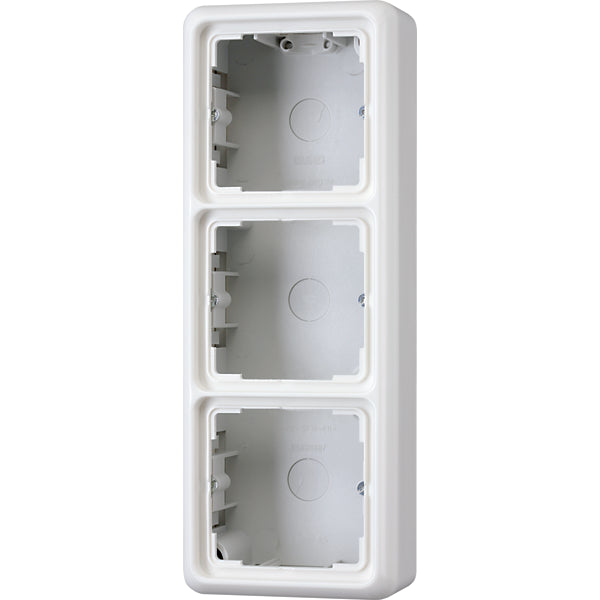 Jung CD500 Surface Mount Box recessed Switchgear - CD583AWW