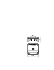 OBO B Surface mounted Wall/Ceiling Box - 2001802