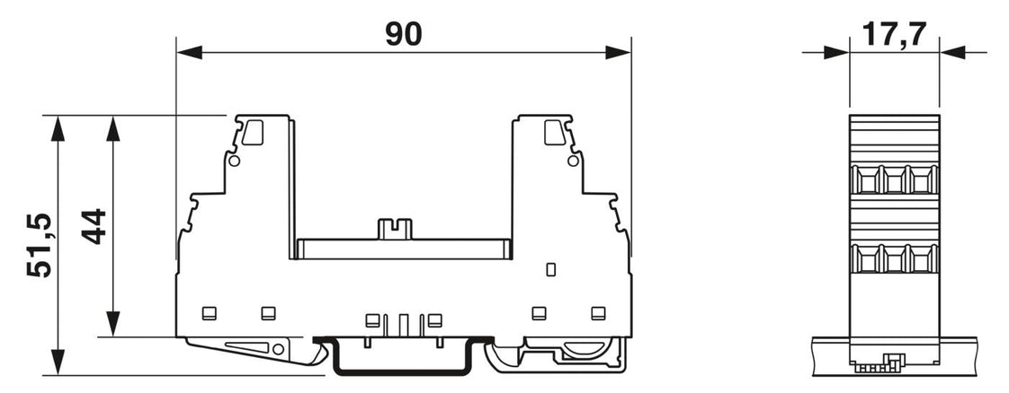 Phoenix Contact PT Basic Element For Overvoltage Cut-Off valve - 2839363