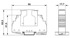 Phoenix Contact Surge Protector For Data/M&R - 2838322