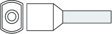 Klemko KL-D Wire End Sleeve - 727500 [500 Pieces]