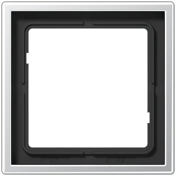 Jung Aluminum/Steel/Chrome Cover Frame Switchgear - AL2981