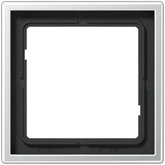 Jung Aluminum/Steel/Chrome Cover Frame Switchgear - AL2981